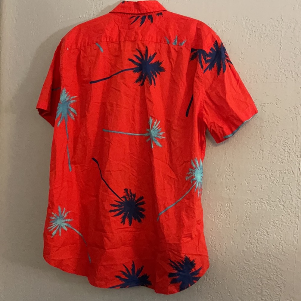 Bonobos Riviera Slim Fit Palm Print Shirt - Picture 11 of 12